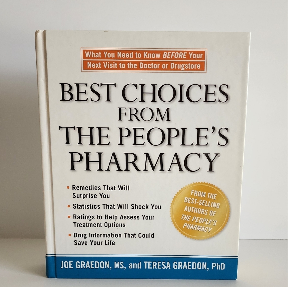 Best Choices From The People's Pharmacy Hardcover Book NEW